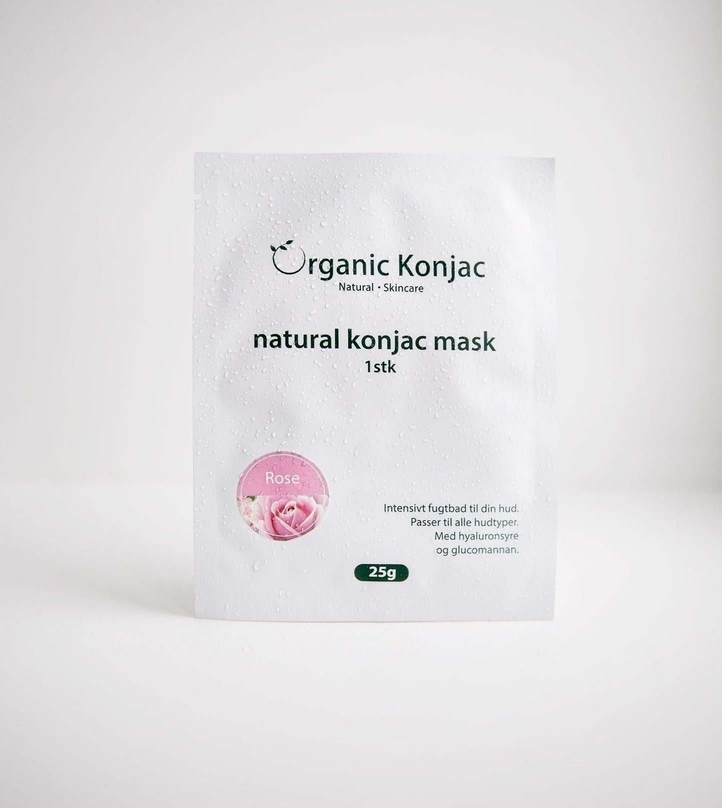 Organic Konjac Rose Mask