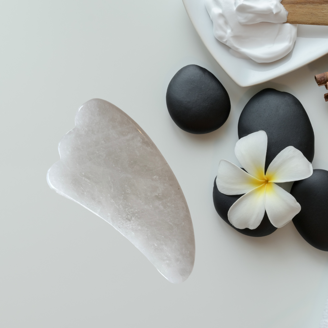 Ny modell: Gua Sha klarkvarts med to demofilmer